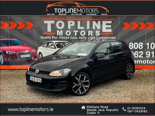 Volkswagen Golf Hatchback, Diesel, 2015, Black
