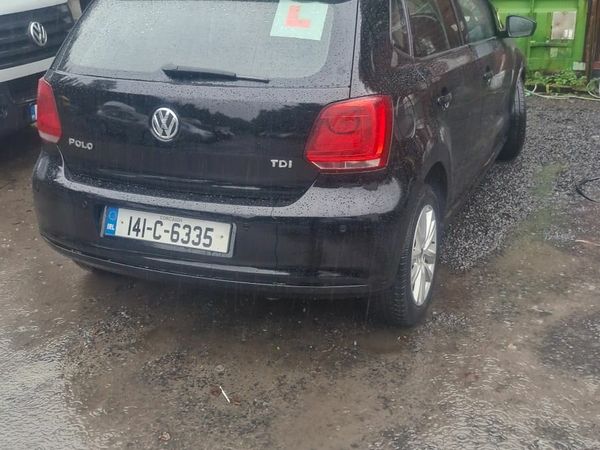 Volkswagen Polo Hatchback, Diesel, 2014, Black