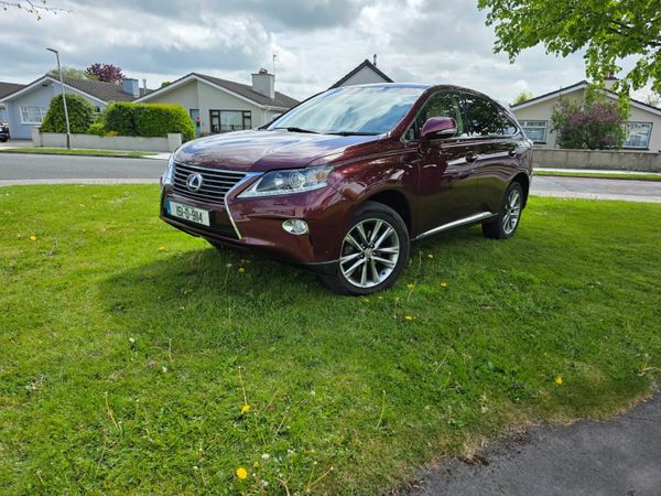 Lexus RX SUV, Petrol Hybrid, 2015, Red