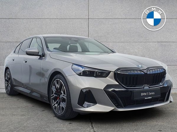 BMW 5-Series Saloon, Petrol Plug-in Hybrid, 2025, Blue
