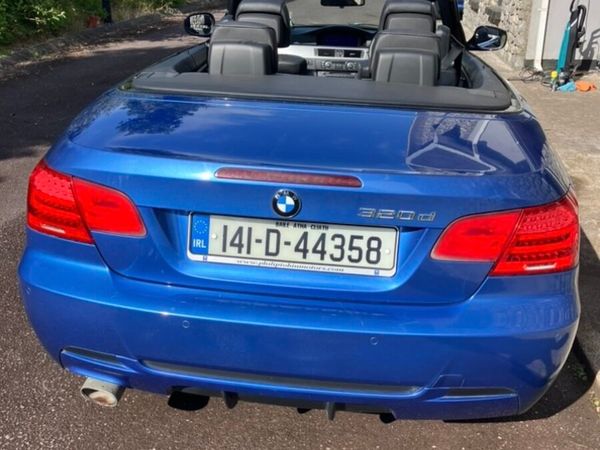 BMW 3-Series Convertible, Diesel, 2014, Blue