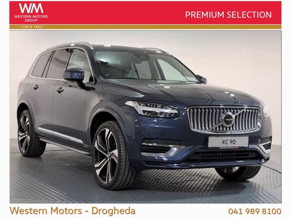 Volvo XC90 SUV, Petrol Plug-in Hybrid, 2024, Grey