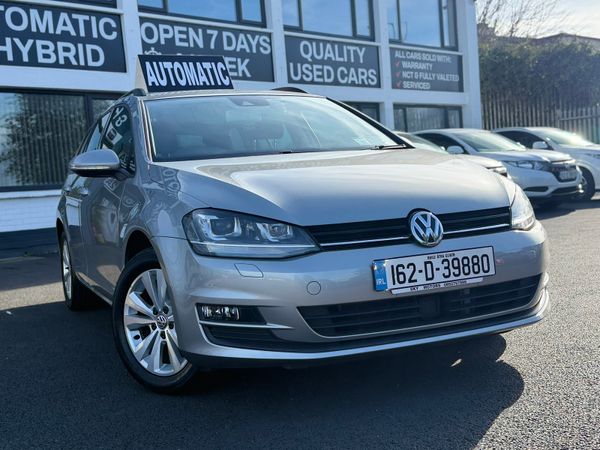 Volkswagen Golf Estate, Petrol, 2016, Silver