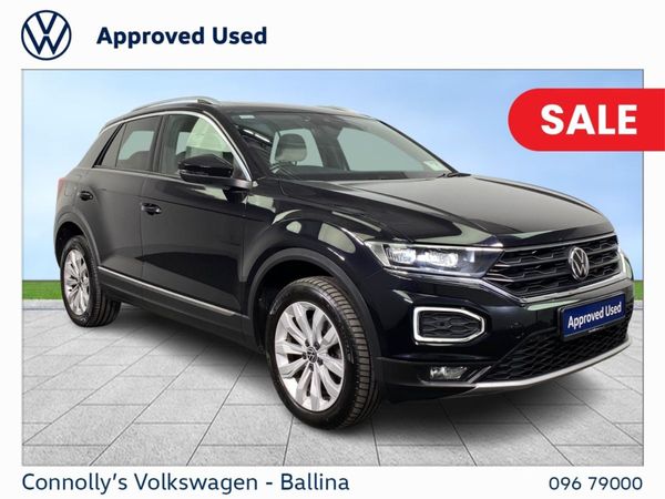 Volkswagen T-Roc SUV, Diesel, 2021, Black