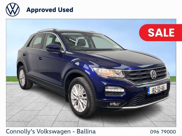 Volkswagen T-Roc SUV, Petrol, 2018, Blue