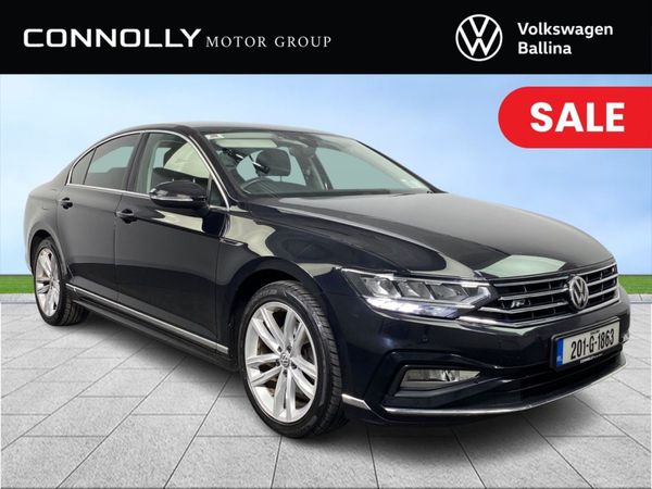 Volkswagen Passat Saloon, Diesel, 2020, Black