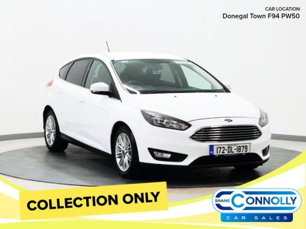 Ford Focus Hatchback, Petrol, 2017, White