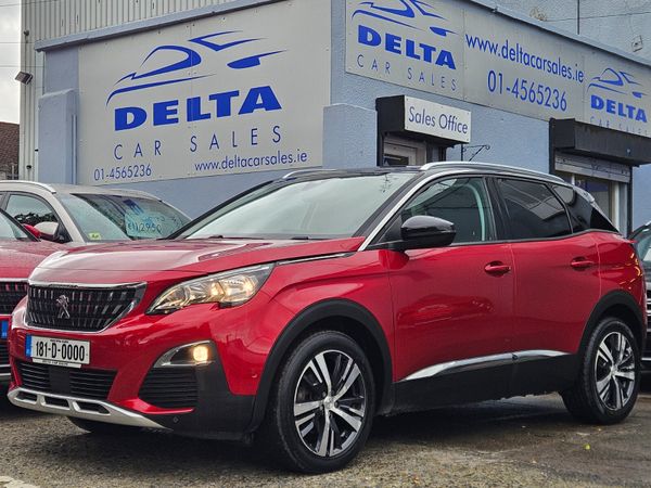 Peugeot 3008 SUV, Diesel, 2018, Red