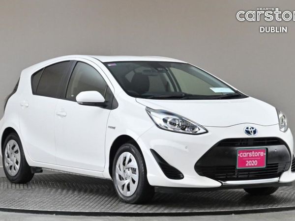 Toyota Aqua Hatchback, Petrol Hybrid, 2020, White