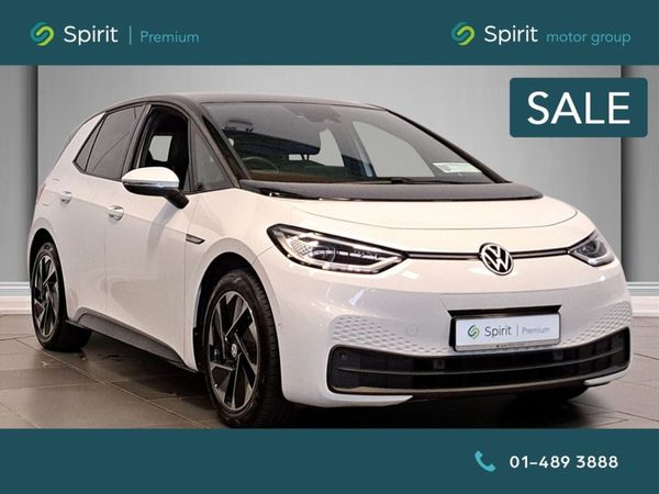 Volkswagen ID.3 Hatchback, Electric, 2022, White