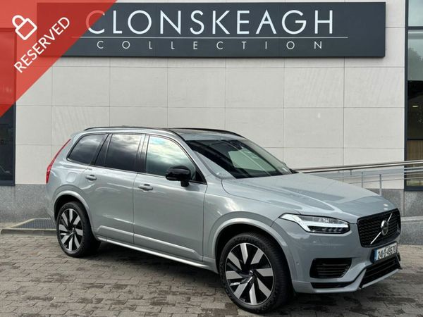 Volvo XC90 SUV, Petrol Plug-in Hybrid, 2024, Grey