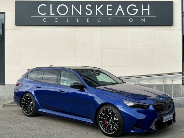 BMW M5 Estate, Petrol Plug-in Hybrid, 2025, Blue