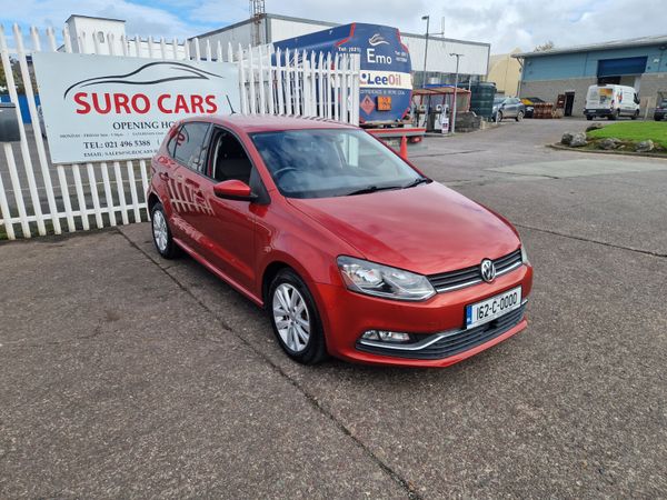 Volkswagen Polo Hatchback, Petrol, 2016, Red