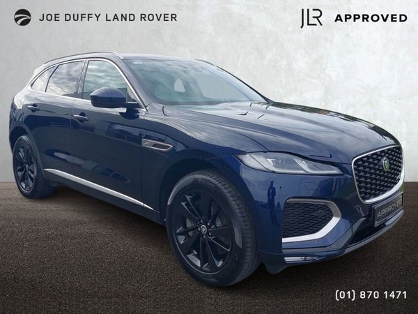 Jaguar F-Pace SUV, Petrol Plug-in Hybrid, 2023, Blue