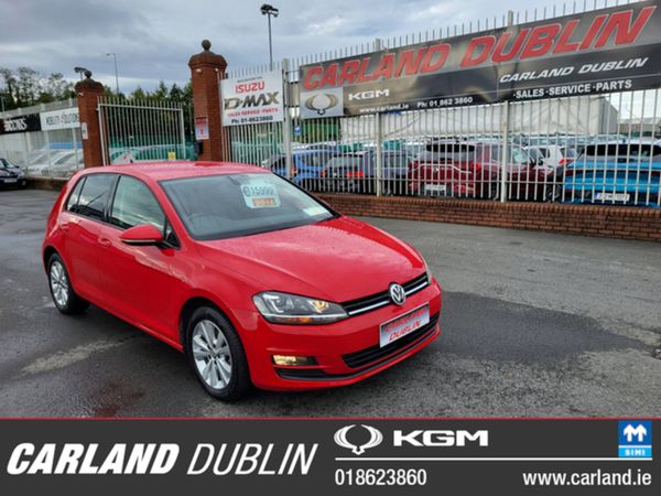Volkswagen Golf Hatchback, Petrol, 2016, Red