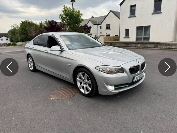BMW 5-Series Saloon, Diesel, 2011, Silver