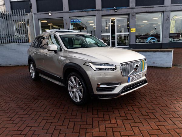Volvo XC90 SUV, Petrol Plug-in Hybrid, 2016, Gold