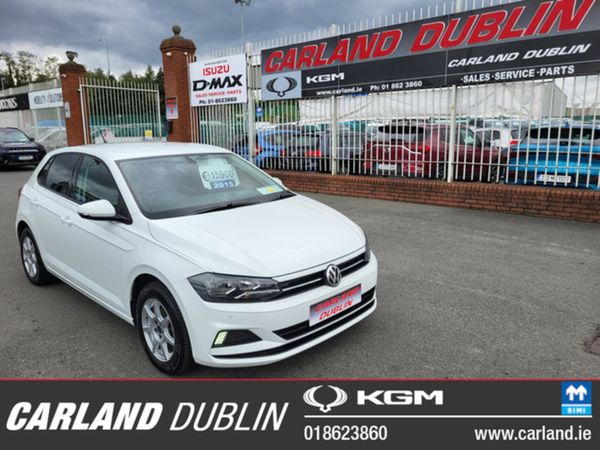 Volkswagen Polo Hatchback, Petrol, 2019, White