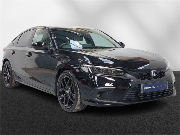 Honda Civic Hatchback, Petrol Hybrid, 2023, Black