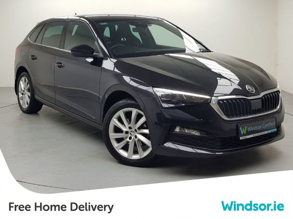 Skoda Scala Hatchback, Petrol, 2022, Black