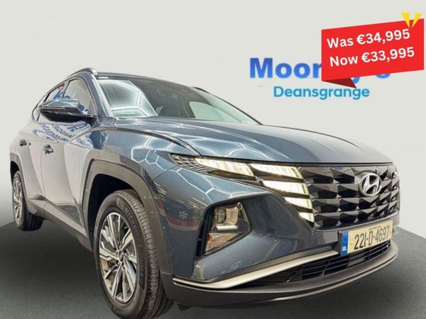 Hyundai Tucson SUV, Petrol Hybrid, 2022, Blue