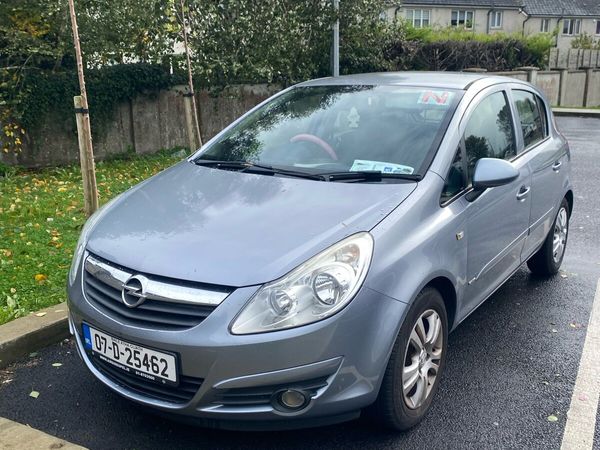 Opel Corsa Hatchback, Petrol, 2007, Silver
