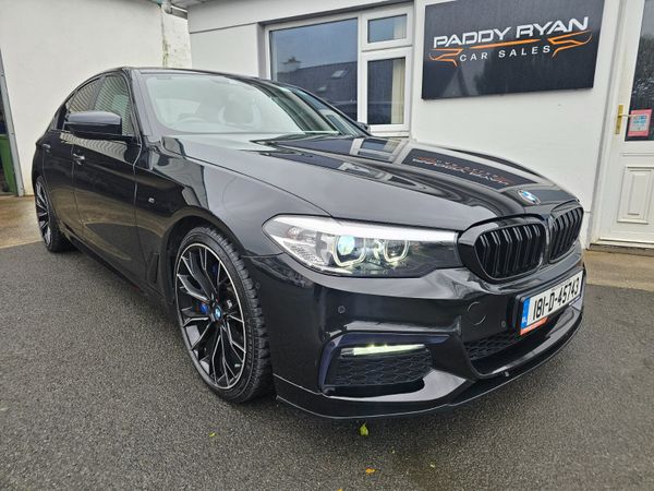 BMW 5-Series Saloon, Diesel, 2018, Black