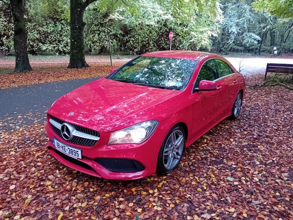 Mercedes-Benz CLA Saloon, Diesel, 2018, Red