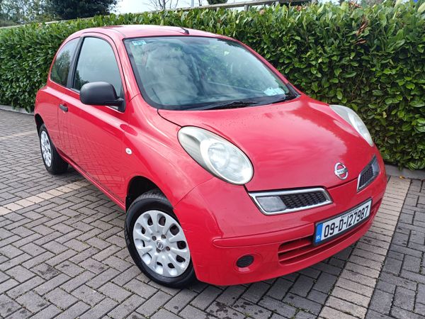 Nissan Micra Hatchback, Petrol, 2009, Red