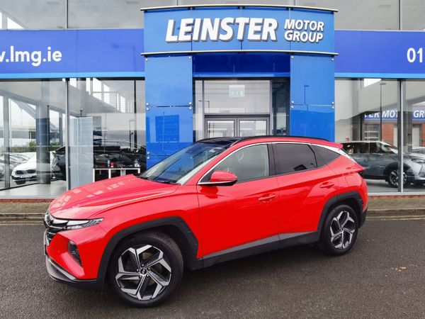 Hyundai Tucson SUV, Petrol Plug-in Hybrid, 2021, Red