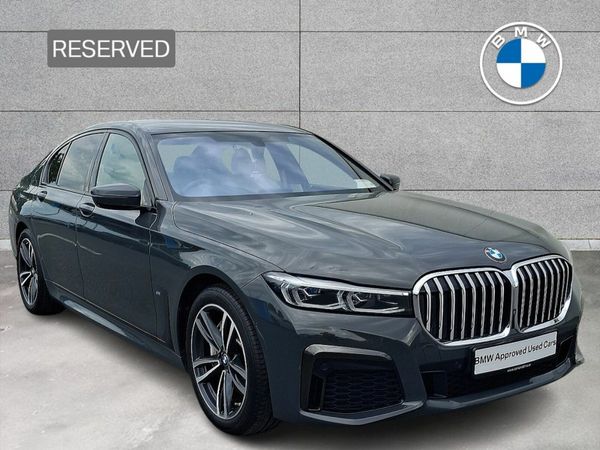 BMW 7-Series Saloon, Petrol Plug-in Hybrid, 2021, Grey
