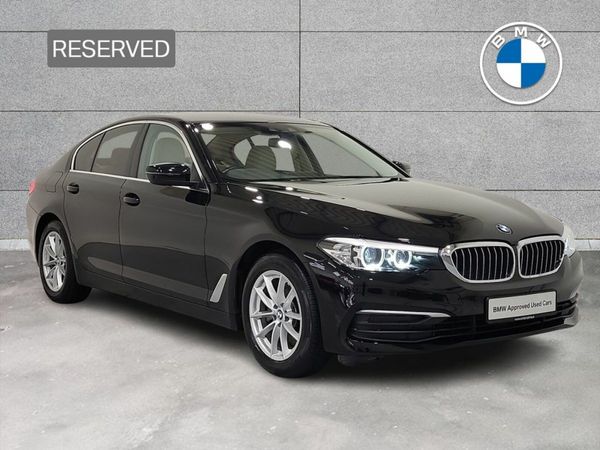 BMW 5-Series Saloon, Diesel, 2019, Black