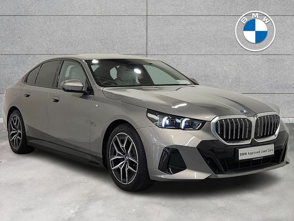 BMW 5-Series Saloon, Petrol Plug-in Hybrid, 2024, Grey