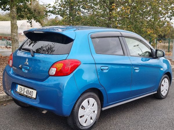Mitsubishi Mirage Hatchback, Petrol, 2013, Blue