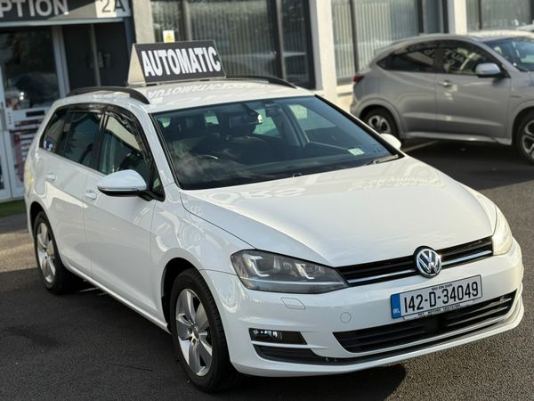 Volkswagen Golf Estate, Petrol, 2014, White