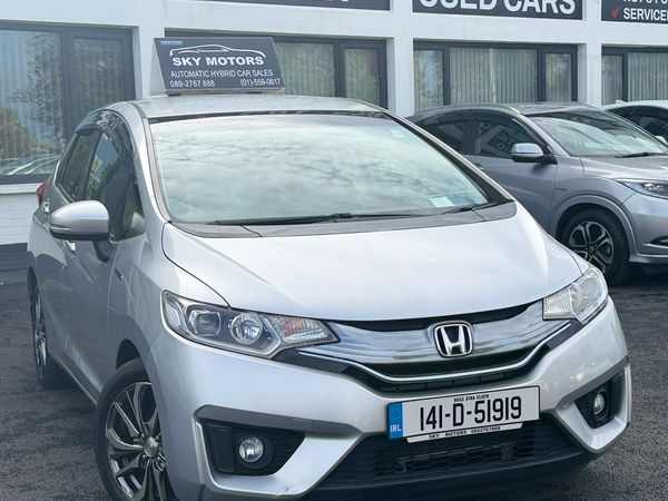Honda Fit Hatchback, Petrol Hybrid, 2014, Silver