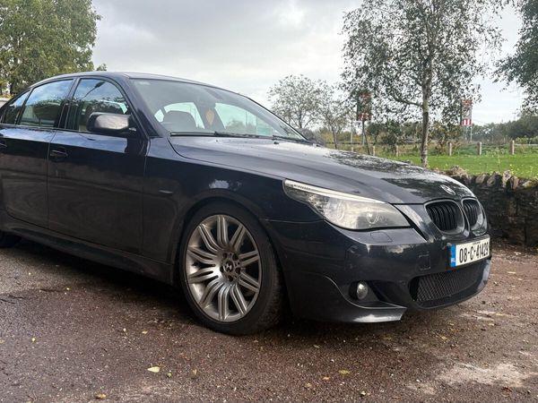 BMW 5-Series Saloon, Diesel, 2008, Black