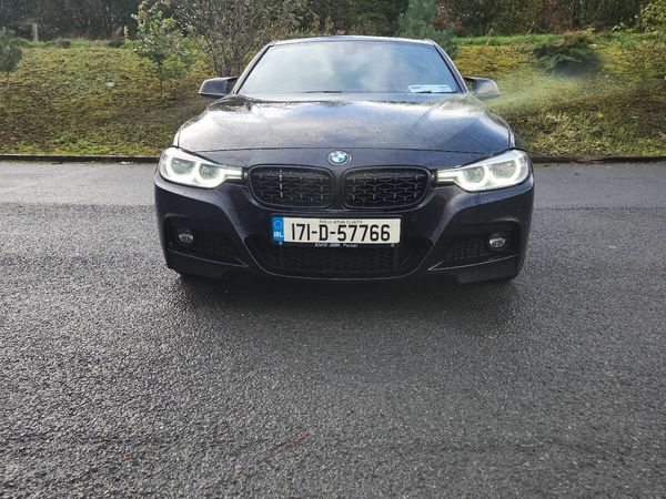 BMW 3-Series Saloon, Petrol Plug-in Hybrid, 2017, Black