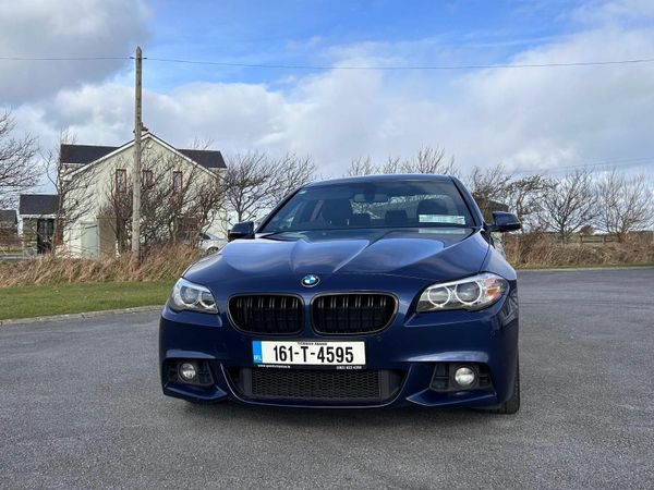 BMW 5-Series Saloon, Diesel, 2016, Blue