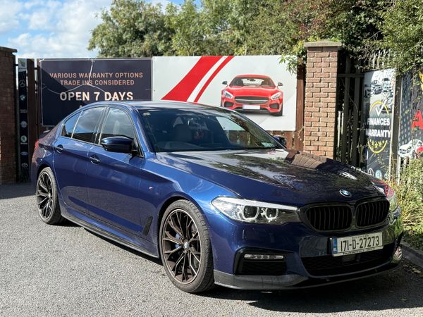 BMW 5-Series Saloon, Diesel, 2017, Blue