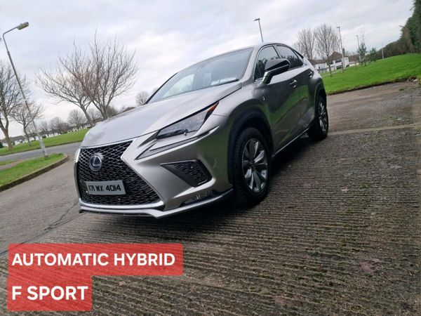 Lexus NX SUV, Petrol Hybrid, 2017, Silver