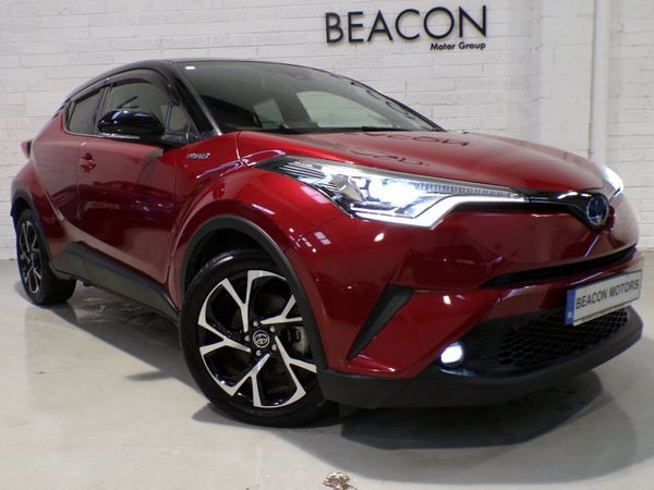 Toyota C-HR SUV, Petrol Hybrid, 2018, Red