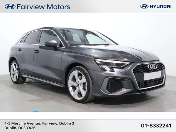 Audi A3 Hatchback, Petrol Hybrid, 2023, Grey