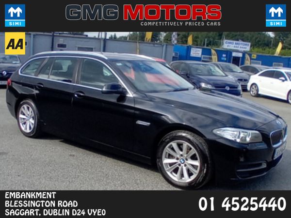 BMW 5-Series Estate, Diesel, 2016, Black