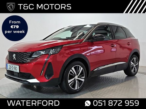Peugeot 3008 SUV, Diesel, 2023, Red