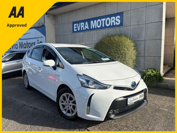 Toyota Prius MPV, Petrol Hybrid, 2020, White
