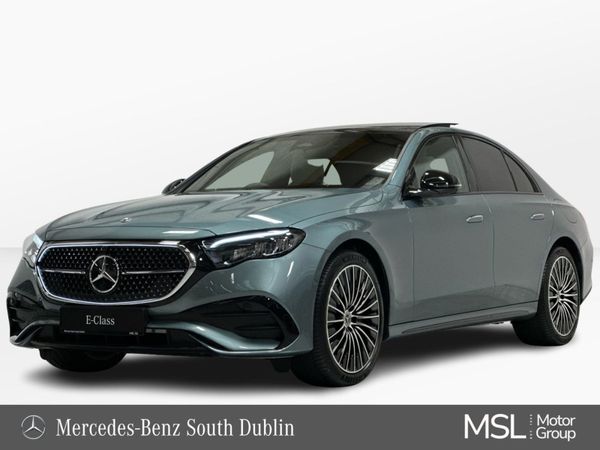 Mercedes-Benz E-Class Saloon, Petrol Plug-in Hybrid, 2025, Silver