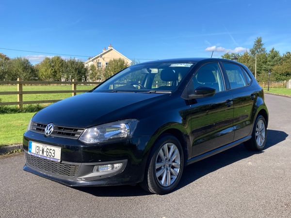 Volkswagen Polo Hatchback, Diesel, 2013, Black