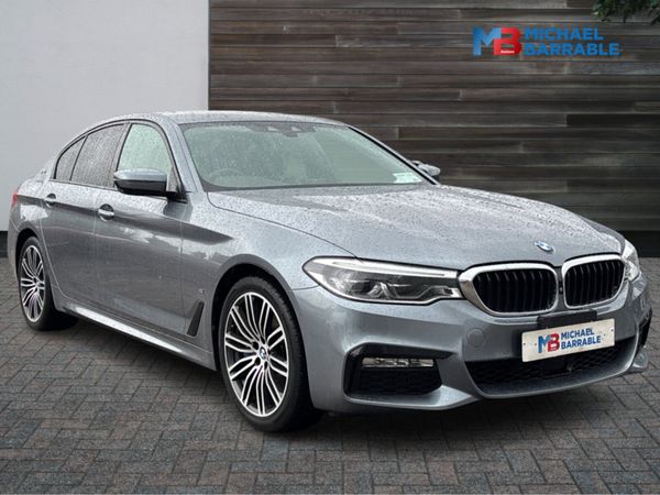BMW 5-Series Saloon, Petrol Plug-in Hybrid, 2017, Grey