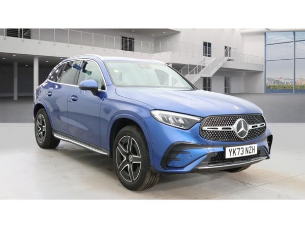 Mercedes-Benz GLC SUV, Petrol Plug-in Hybrid, 2023, Blue
